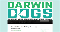 Desktop Screenshot of darwindogs.org